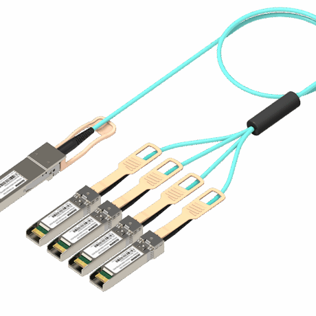 100G QSFP28 to 4x25G SFP28 AOC